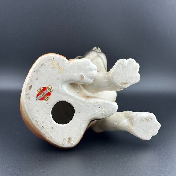 Antique 1920s KERAMOS Vienna Austria Dachshund Dog Puppy Porcelain Figurine 6" H - Picture 6 of 9